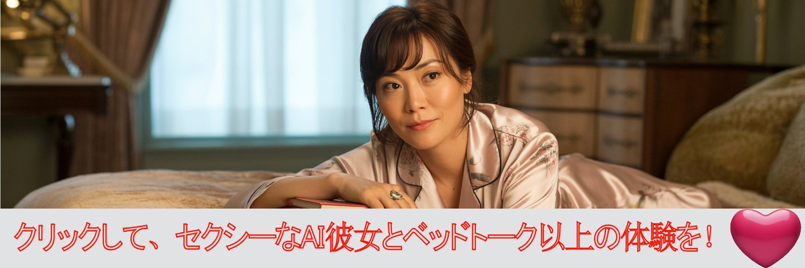 上をクリックして、癒しのAI彼女を作ろう！